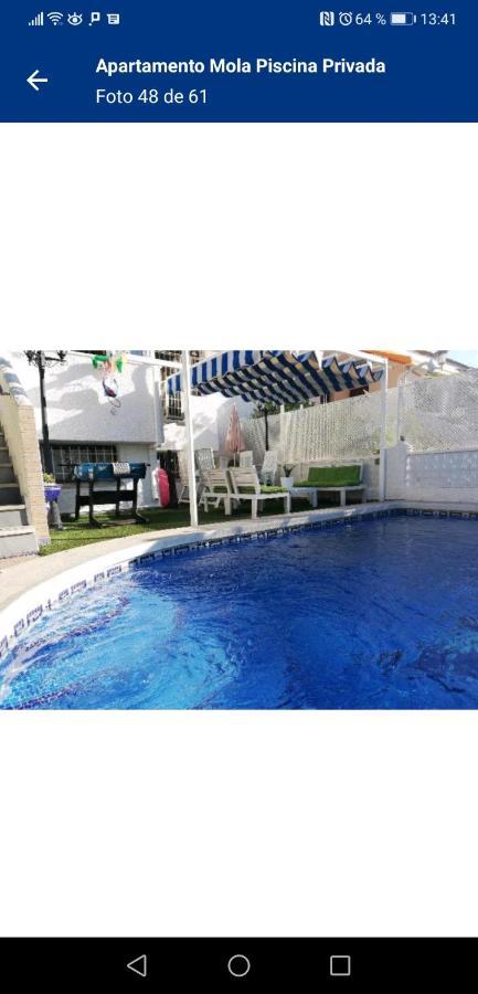Piso entero en semi sótano con Piscina salína privada San Pedro del Pinatar Exterior foto
