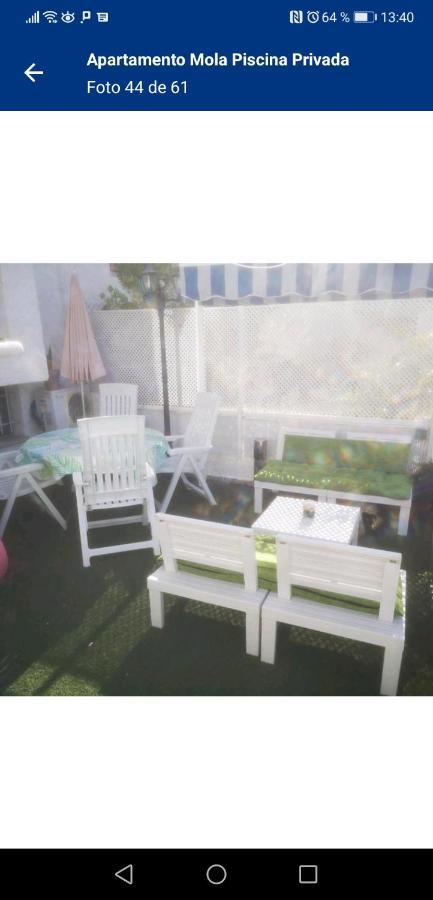 Piso entero en semi sótano con Piscina salína privada San Pedro del Pinatar Exterior foto